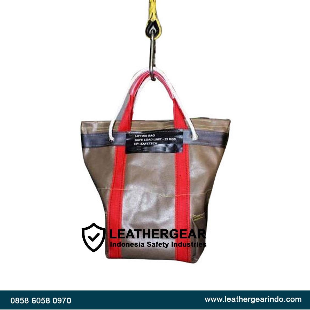 Scaffolding Bag Kulit & Canvas Bucket | Tas Alat Kerja Ketinggian - Leather Gear Indonesia